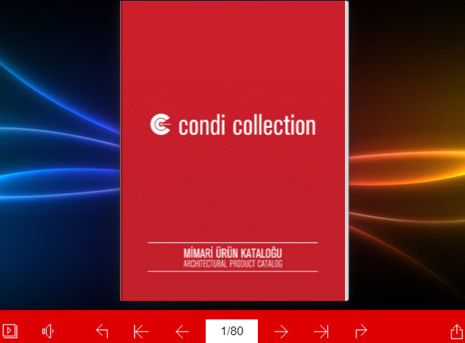 Condi Collection Siber Katalog